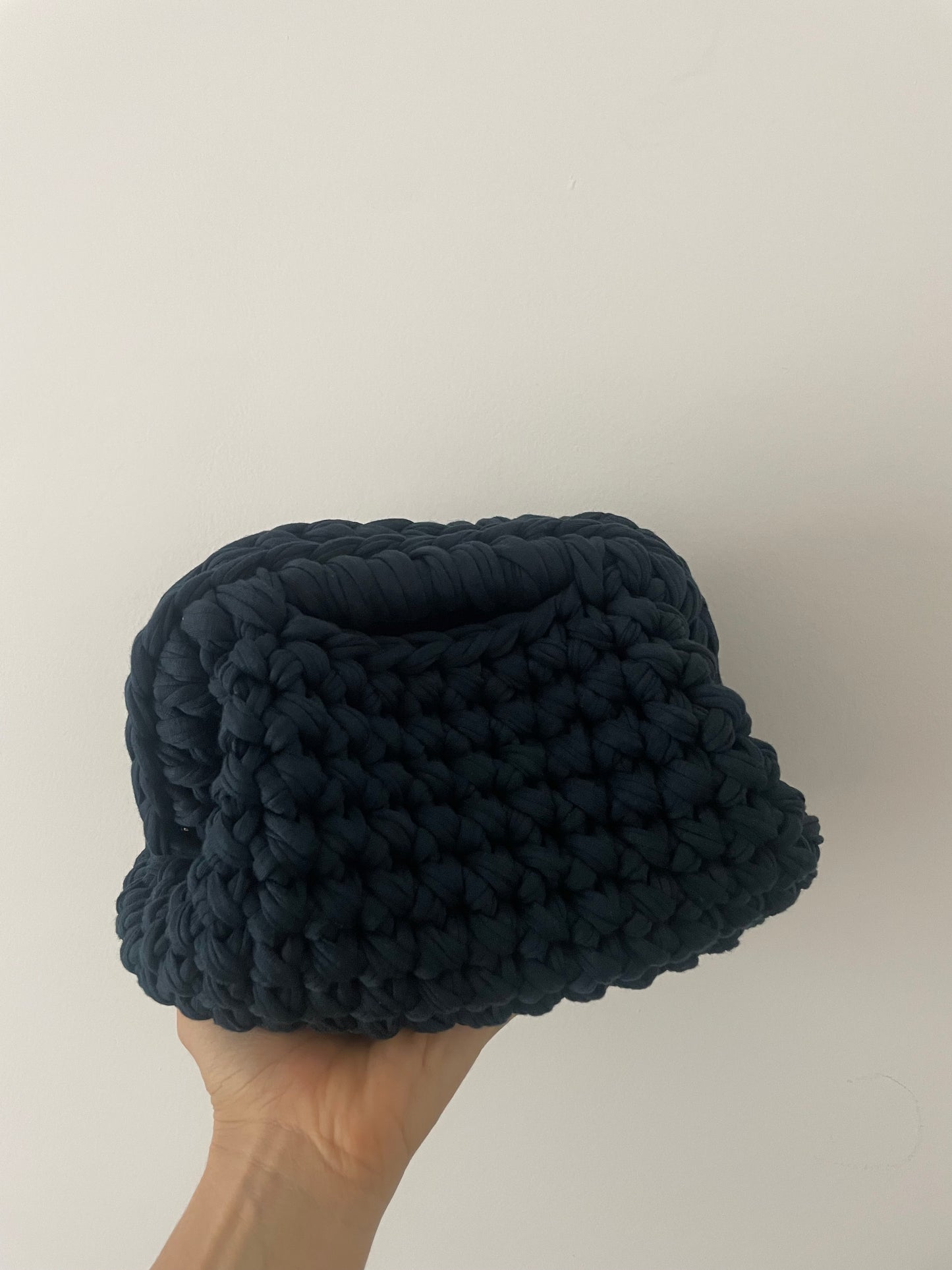 NAVY clutch bag