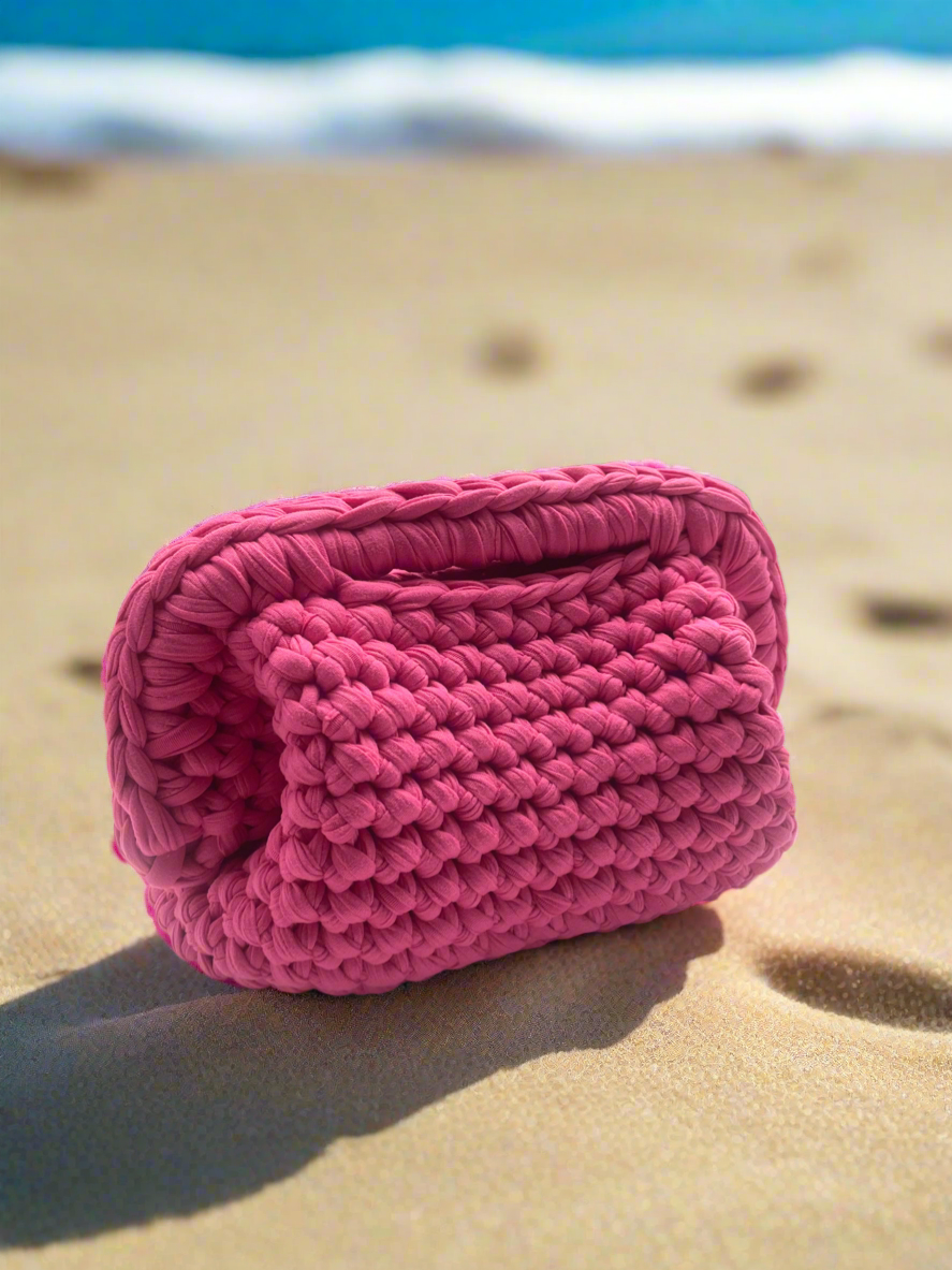 BUBBLEGUM clutch bag